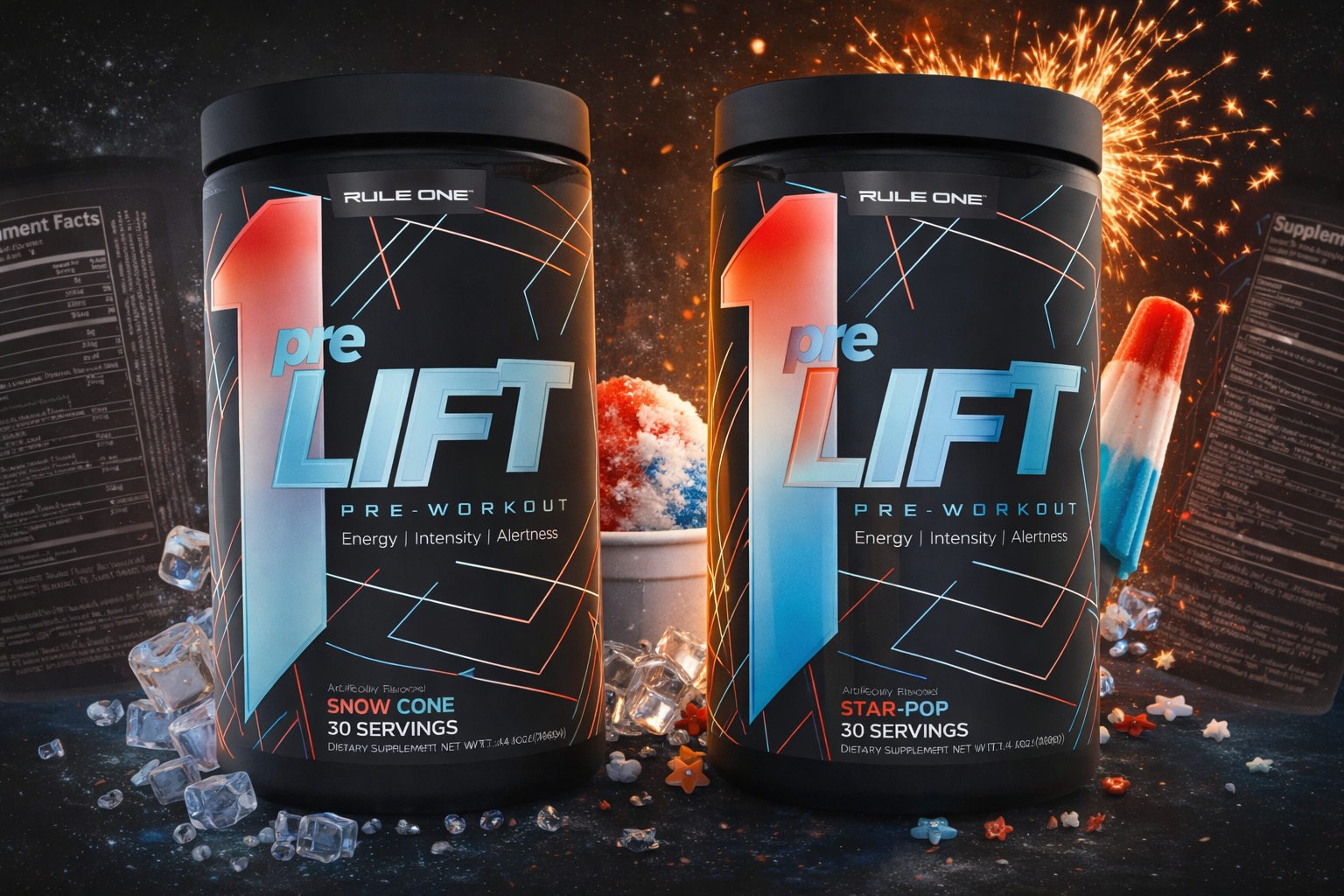 1 Pre Lift - Pre Workout by Rule One (EXP 06/26)