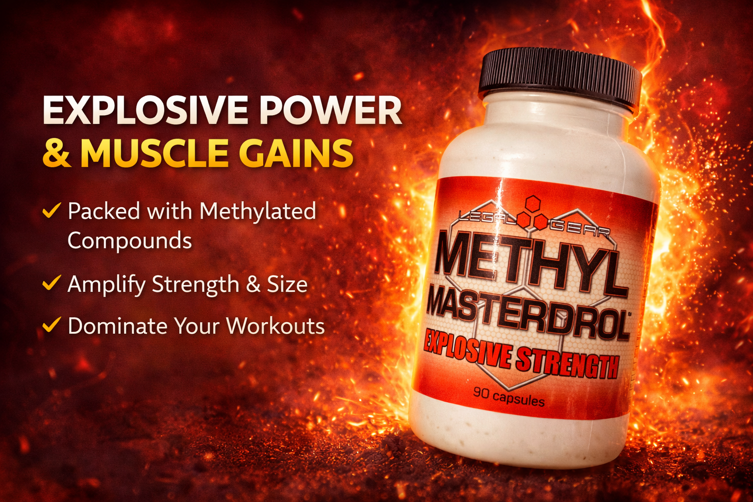 Methyl Masterdrol Explosive Strength (EXP 06/08)
