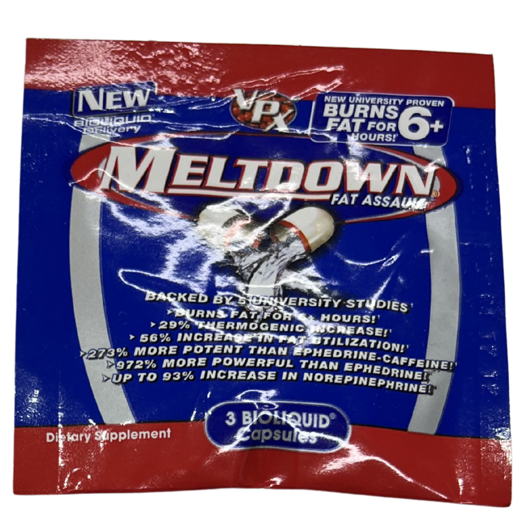 Meltdown Fat Assult - Burns Fat Fast 3 Capsules - VPX