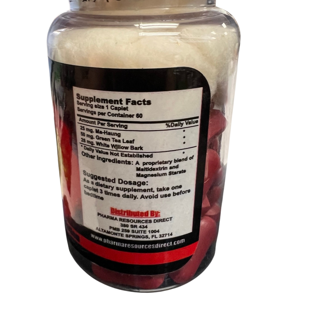 Red Hotz - Advanced Thermogenic 60 caps (EXP 03/09)