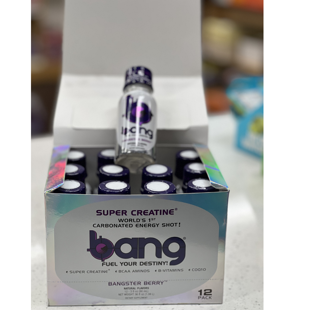 Super Creatine Energy Shot 12 Package - Bang
